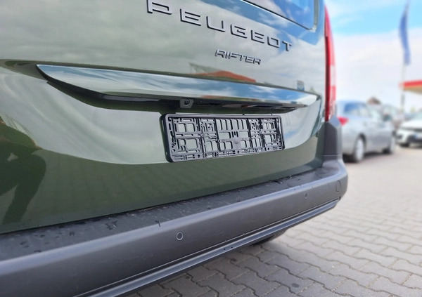 Peugeot Rifter cena 139999 przebieg: 5, rok produkcji 2024 z Ostrów Mazowiecka małe 121